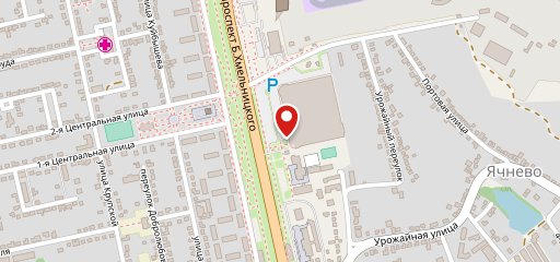 Артель на карте