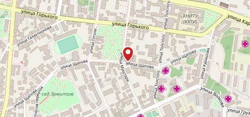 Артель на карте