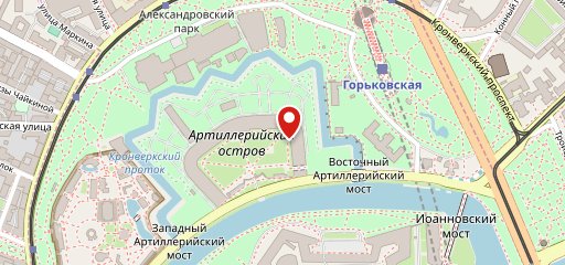 Артиллерийское на карте