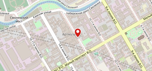 Артист на карте