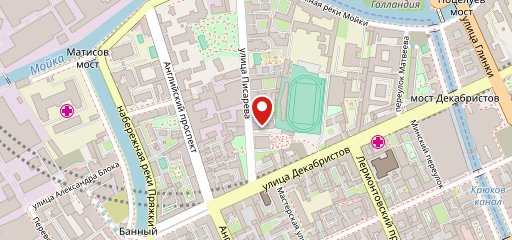 Артистический буфет концертного зала на карте