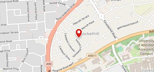 Asia Kitchen Aberdeen на карте