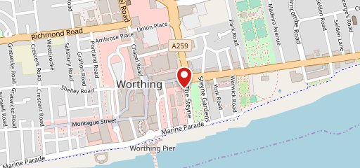 ASK Italian - Worthing на карте