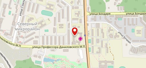 Астероид на карте