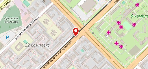 Астон на карте