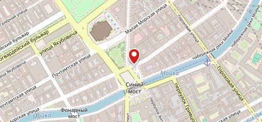 Астория на карте