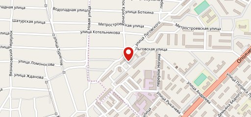 Астория на карте