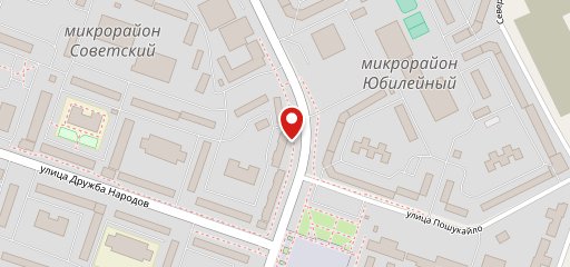 Астория на карте