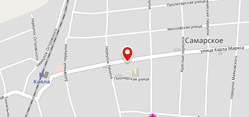 Астория на карте