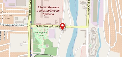 Астория на карте