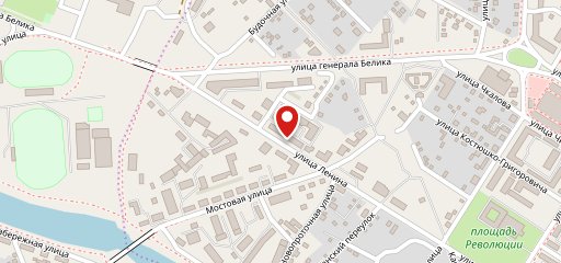 Атамановский на карте