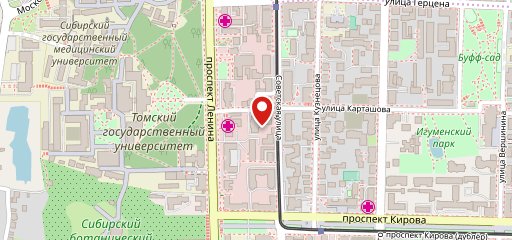 Атель на карте