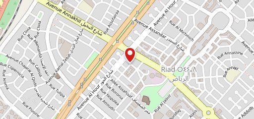 Atlas Chicken Hay Riad на карте