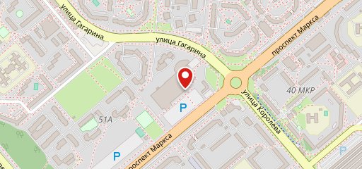 Атом на карте