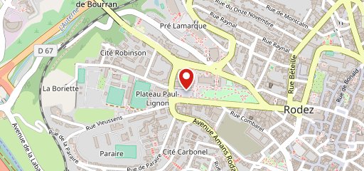 Au Bureau Rodez на карте