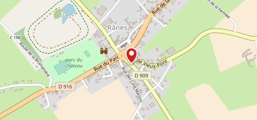 Au Fournil de Rânes на карте