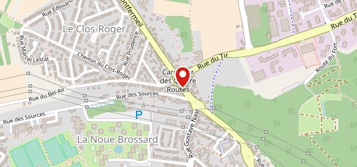 Auberge des 4 Routes на карте