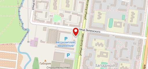 Автокомплекс Веряжский на карте