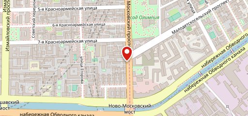 Авеню 55 на карте