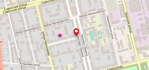 Авеню на карте