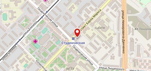 Авеню на карте