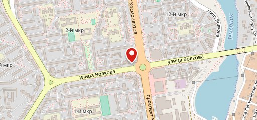 Авеню на карте