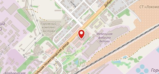 Авеню на карте
