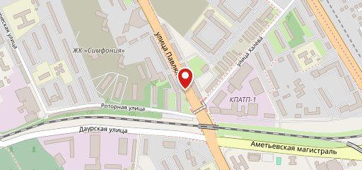 Августина на карте