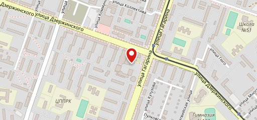 Аврора на карте