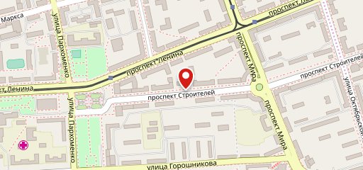 Аврора на карте