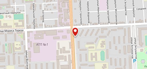 Аврора, ночной клуб на карте