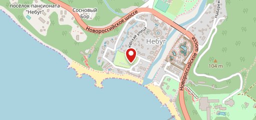 Автокемпинг Небуг на карте