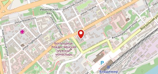 Автостоянка на карте