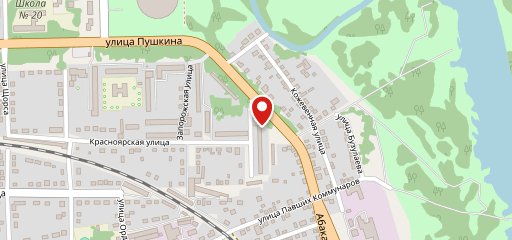 Аян на карте