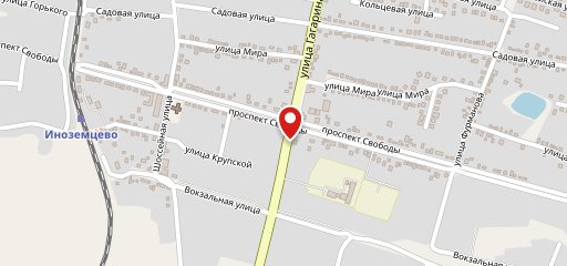 Азалия на карте