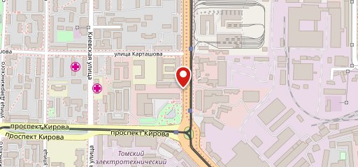 Пиццерия на карте