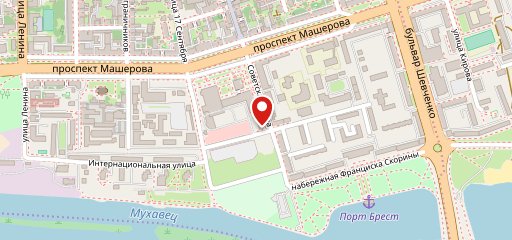 Азиатское Бистро Брест на карте