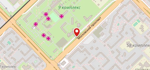 Азия, кафе на карте
