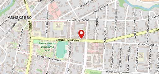 Азнакай на карте