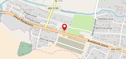Азс на карте
