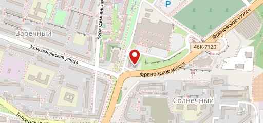 АЗС ТРАССА № 52 на карте