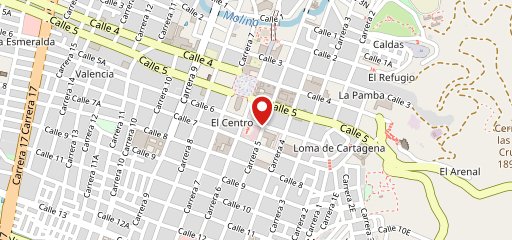 Azul profundo Popayan на карте