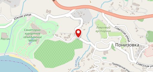 Азур на карте