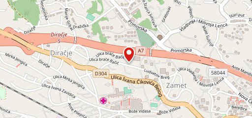 Babushka Rijeka на карте