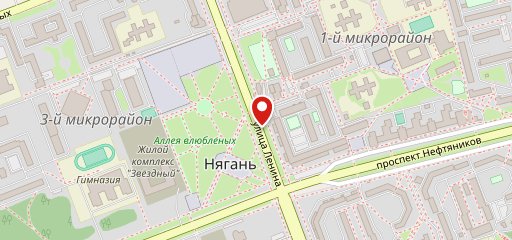 Бакстерс кофе на карте