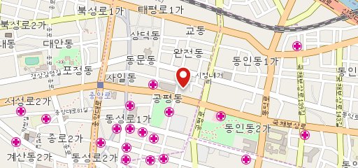 바다와 교동점 на карте