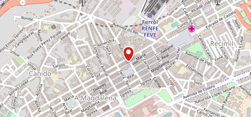 Badulaque Ferrol на карте