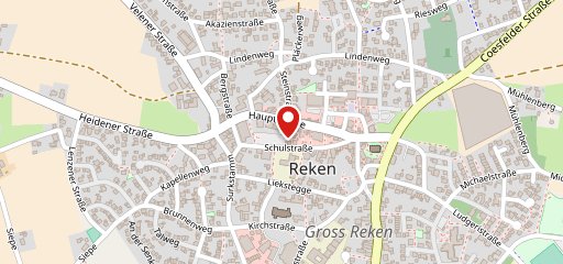 Bäckerei Mensing Groß Reken Amtshaus на карте