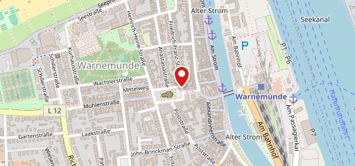 Bäckerei Sparre Kirchenplatz-Warnemünde на карте