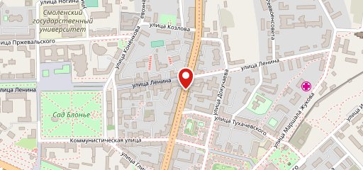 Багет на карте